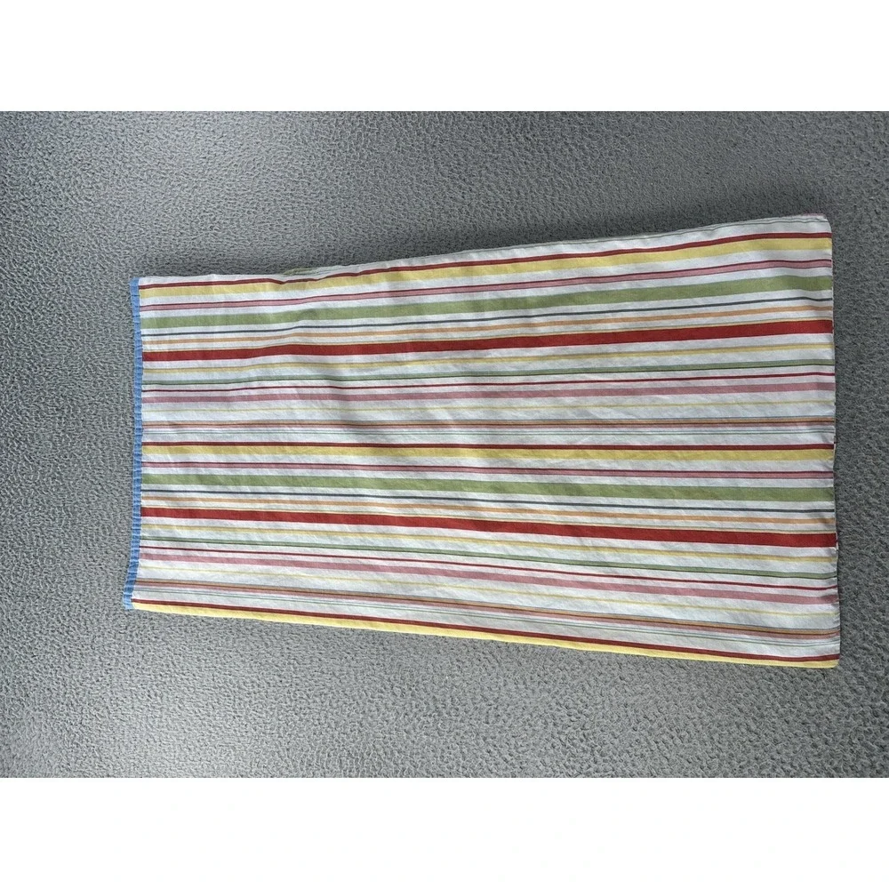Vintage‎ Ralph Lauren Harbor View Pillow Sham (1) Standard Striped Made in USA